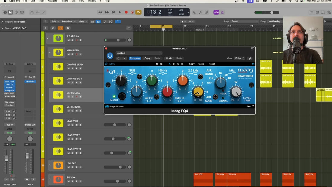 How to mix lead vocals for pop music