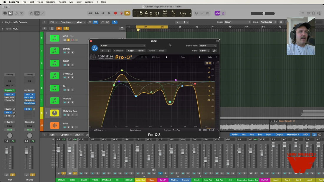 Mix bass like a pro with perfect separation
