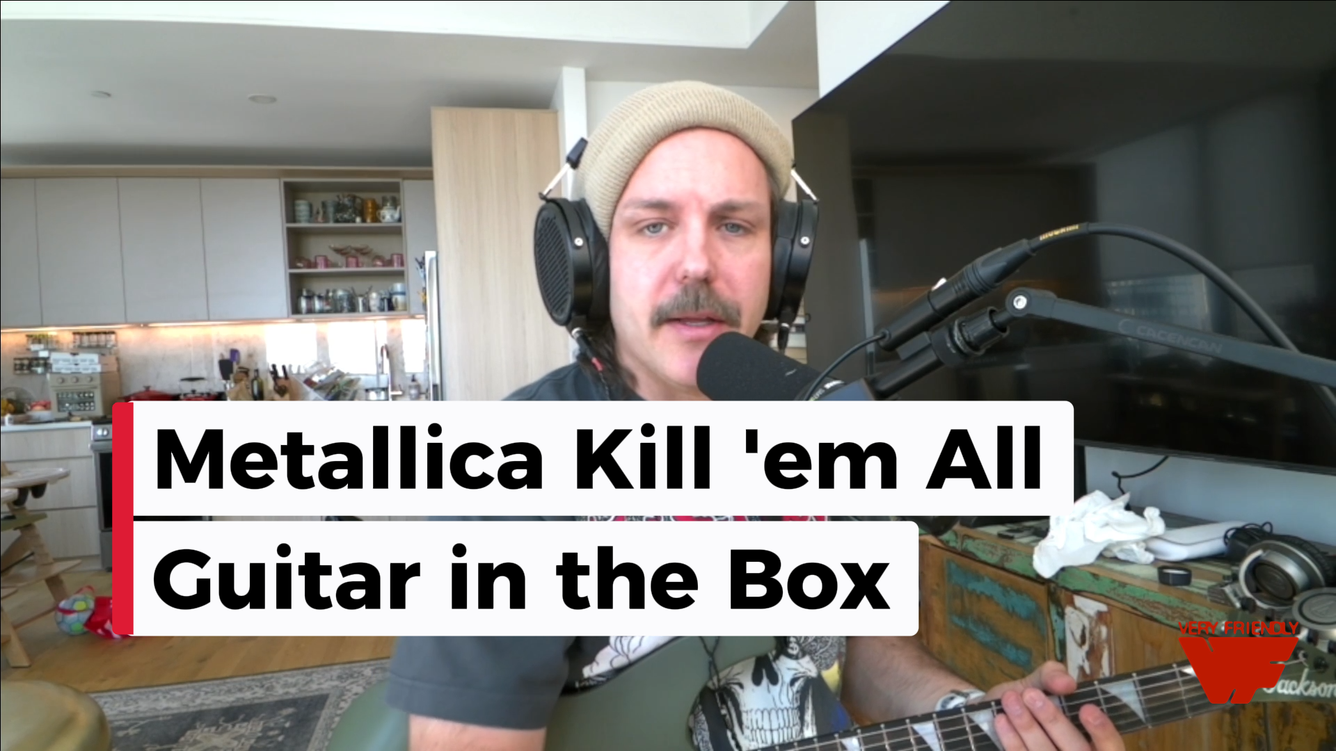 Recreating the Kill 'Em All guitar tone in the box