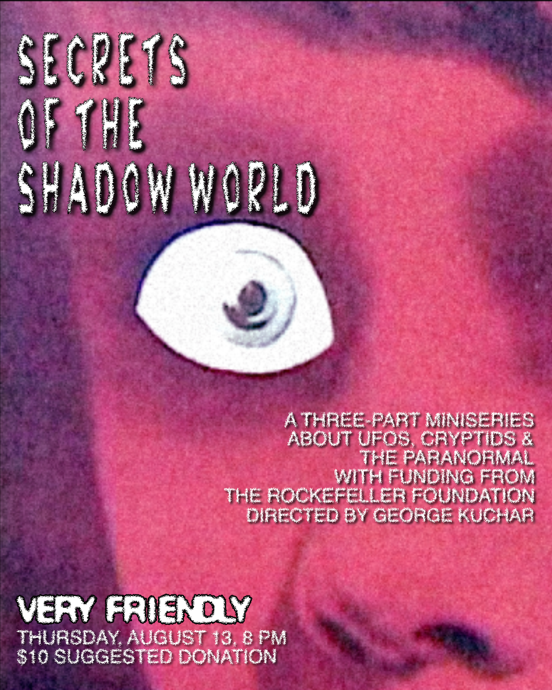 'Secrets of the Shadow World' screening tonight!