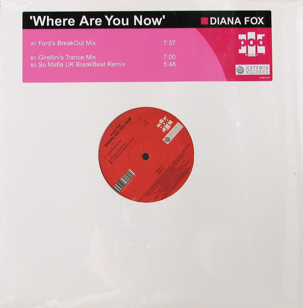 Diana Fox : Where Are You Now (12")