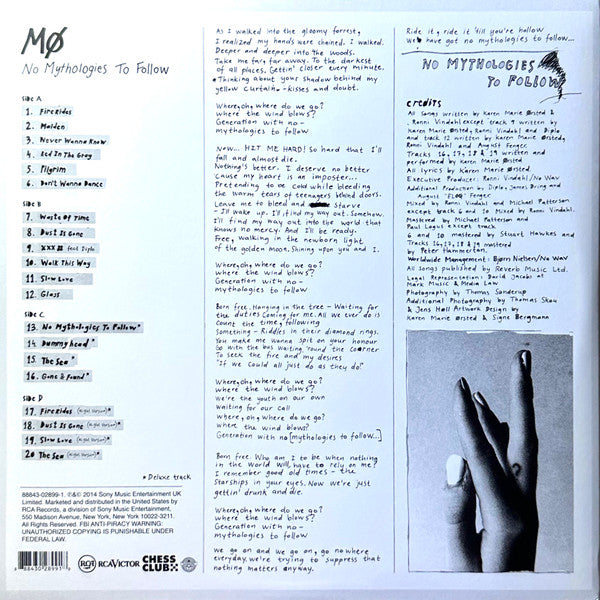 MØ : No Mythologies To Follow (2xLP, Album)