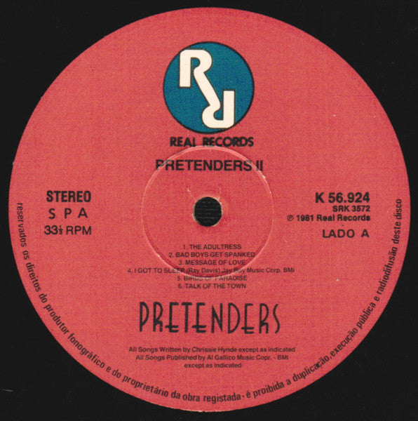 Pretenders* : Pretenders II (LP, Album)
