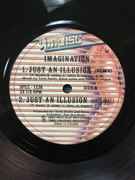 Imagination : Just An Illusion / Changes / New Dimension (12", Nak)
