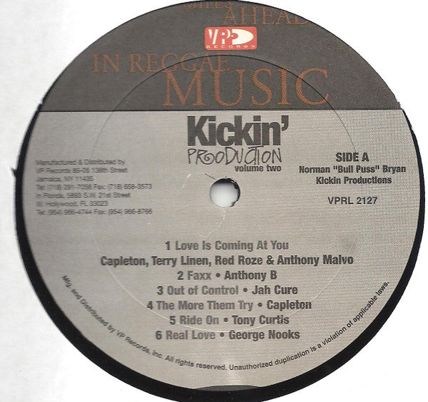 Various : Kickin´ Production Vol. 2 (LP, Comp)
