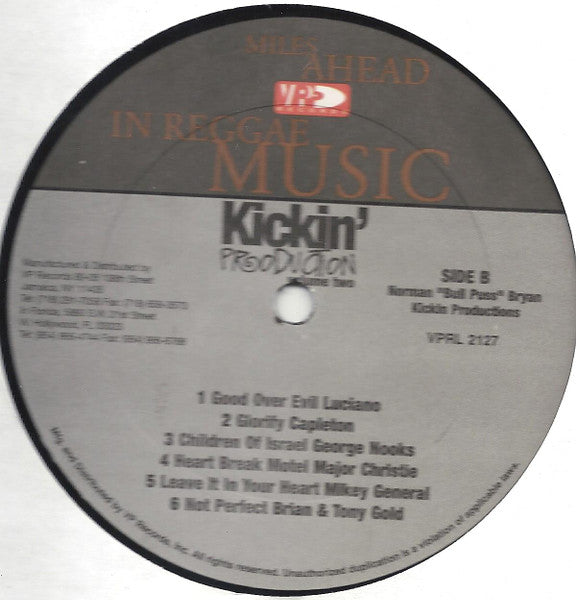 Various : Kickin´ Production Vol. 2 (LP, Comp)