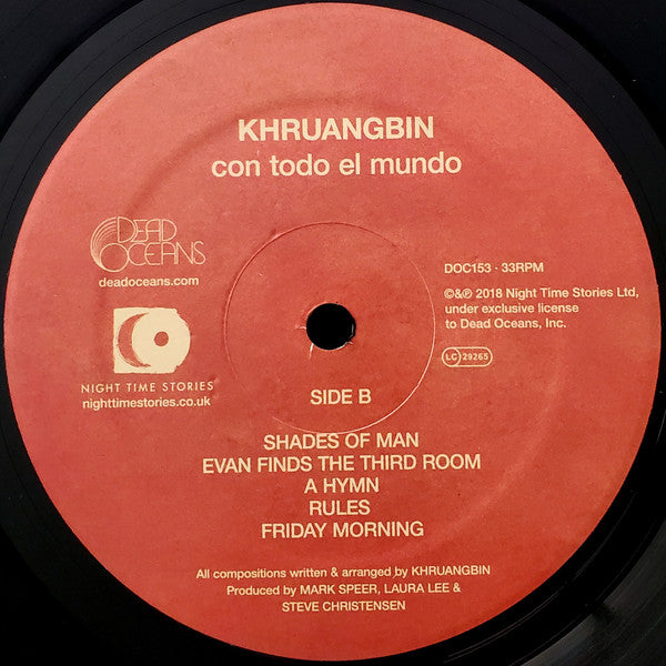Khruangbin : Con Todo El Mundo (LP, Album)