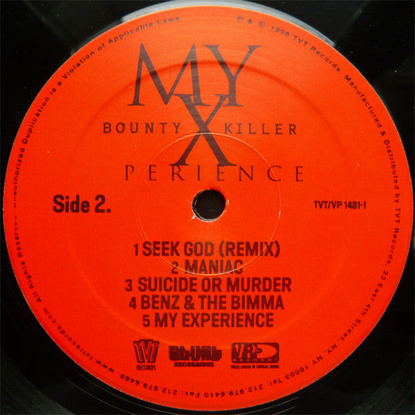 Bounty Killer : My XPerience Chapter 2 (LP, Album)