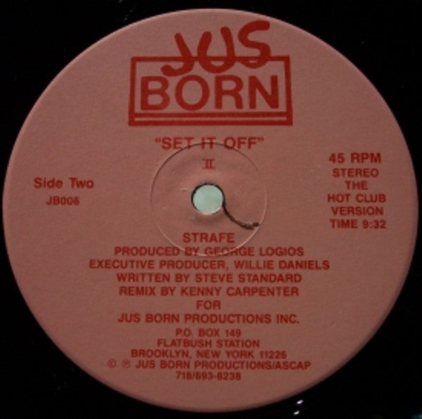 Strafe : Set It Off (II) (12")