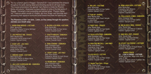 Various : Phantom Series Vol. 1 (CD, Comp)