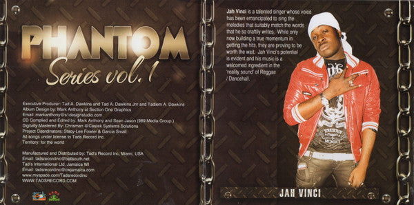 Various : Phantom Series Vol. 1 (CD, Comp)