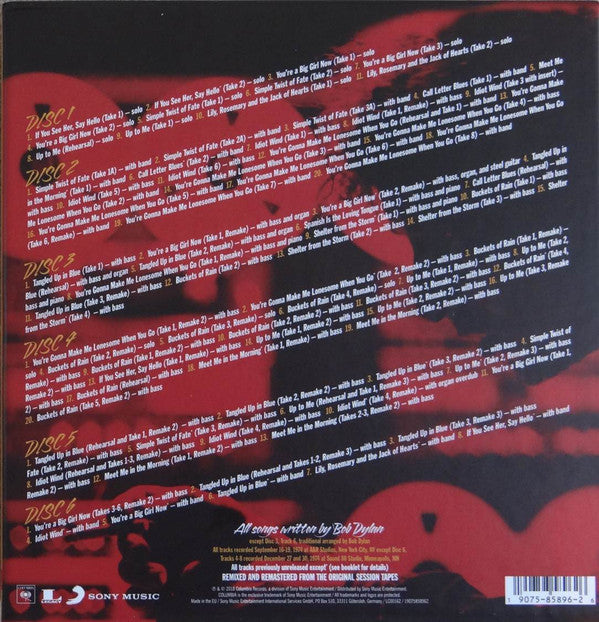 Bob Dylan : More Blood, More Tracks (The Bootleg Series Vol. 14) (Deluxe Edition) (6xCD, Album, RM + Box, Dlx, Ltd)