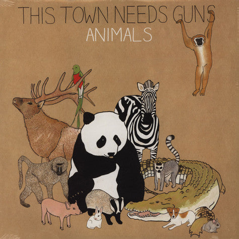 This Town Needs Guns : Animals (LP, Album, RE)