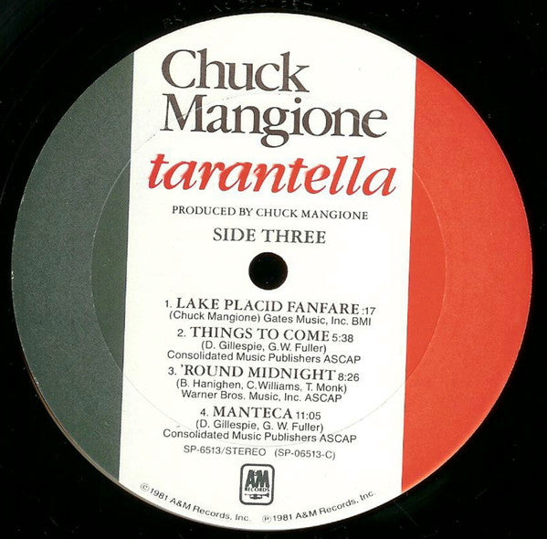 Chuck Mangione : Tarantella (2xLP, Album)
