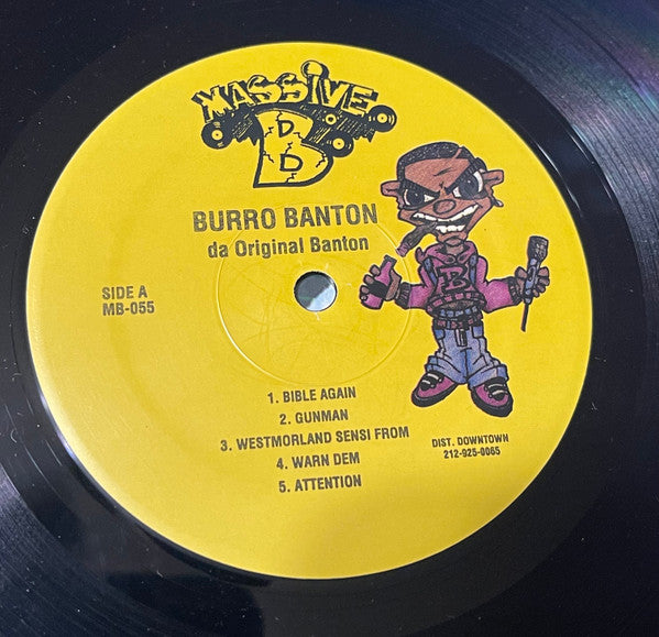 Burro Banton : Da Original Banton (LP, Album)