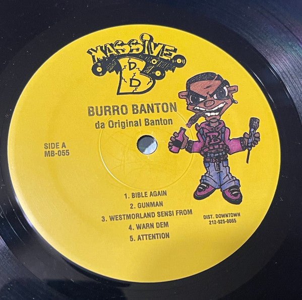 Burro Banton : Da Original Banton (LP, Album)