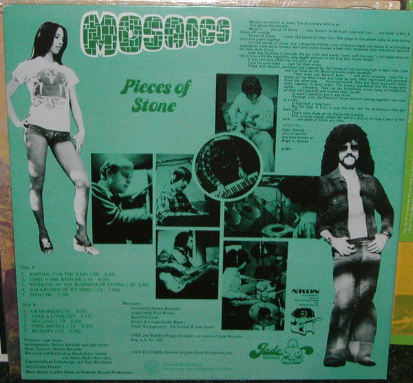 Jade Stone & Luv : Mosaics Pieces Of Stone (LP, Album, RE)