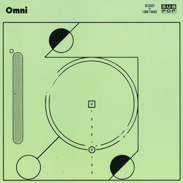 Omni (16) : Delicacy b/w I Don't Dance (7", Single, Club, Ltd, Cle)