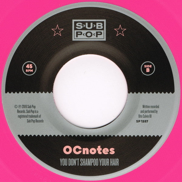 OCnotes : Better Days b/w You Don't Shampoo Your Hair (7", Single, Club, Ltd, Pin)