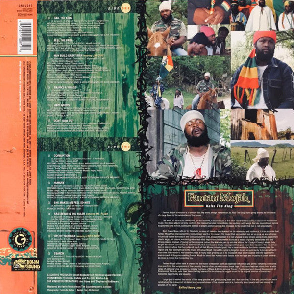Fantan Mojah : Hail The King (LP)