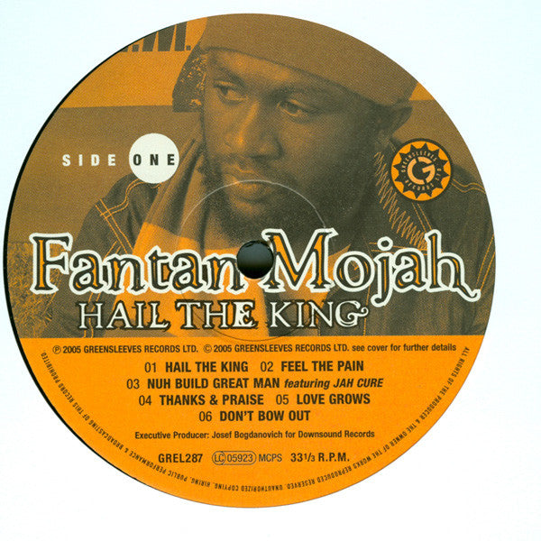 Fantan Mojah : Hail The King (LP)