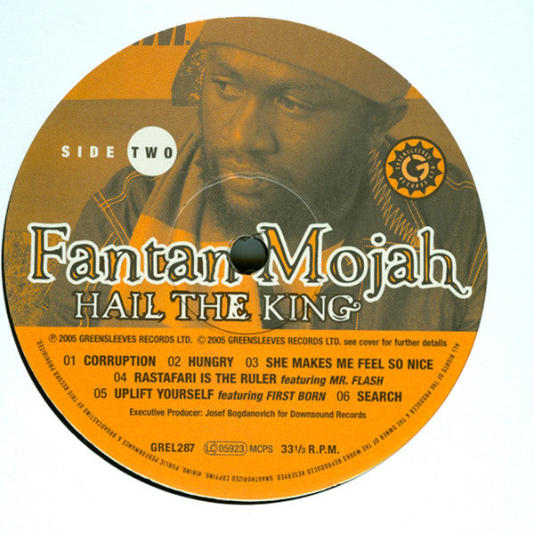 Fantan Mojah : Hail The King (LP)