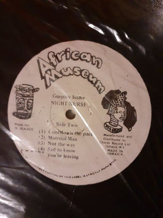 Gregory Isaacs : Night Nurse (LP, Album)