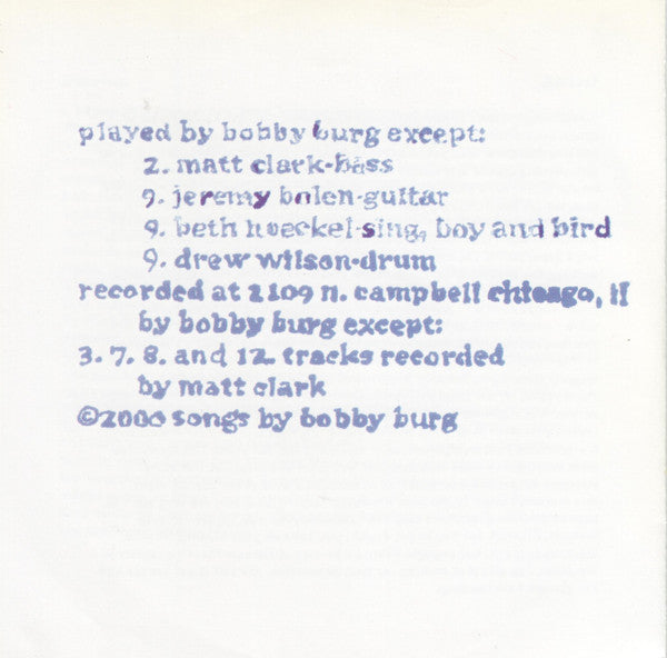 The Love Of Everything* : Drinking. Feeling. (CD, Album)