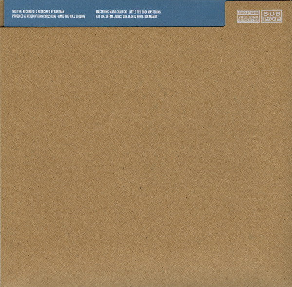 Man Man : Beached b/w Witch (7", Single, Club, Ltd, Cle)