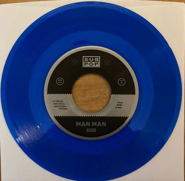 Man Man : Beached b/w Witch (7", Single, Club, Ltd, Cle)