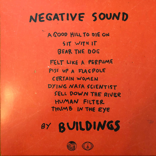 Buildings (4) : Negative Sound (LP, Album, Blu)