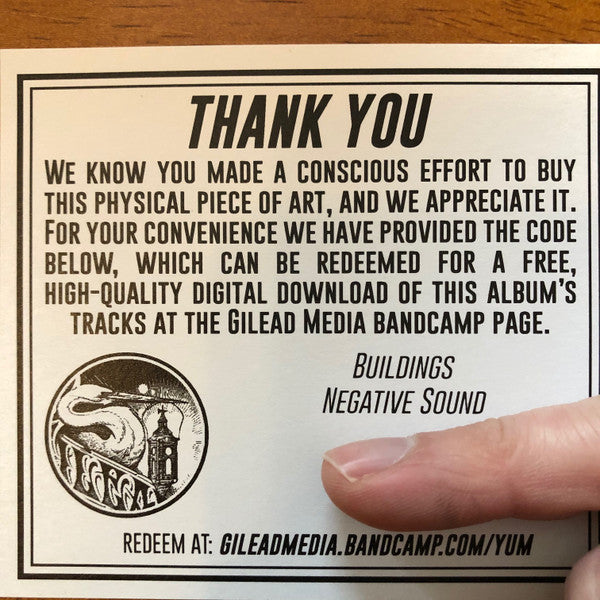 Buildings (4) : Negative Sound (LP, Album, Blu)