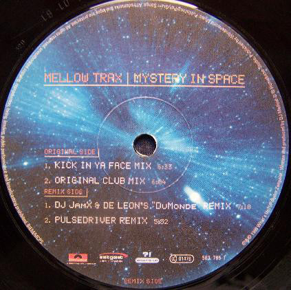 Mellow Trax : Mystery In Space (12")