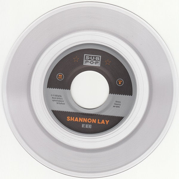 Shannon Lay : Blue b/w We Mend (7", Single, Club, Ltd, M/Print, Cle)