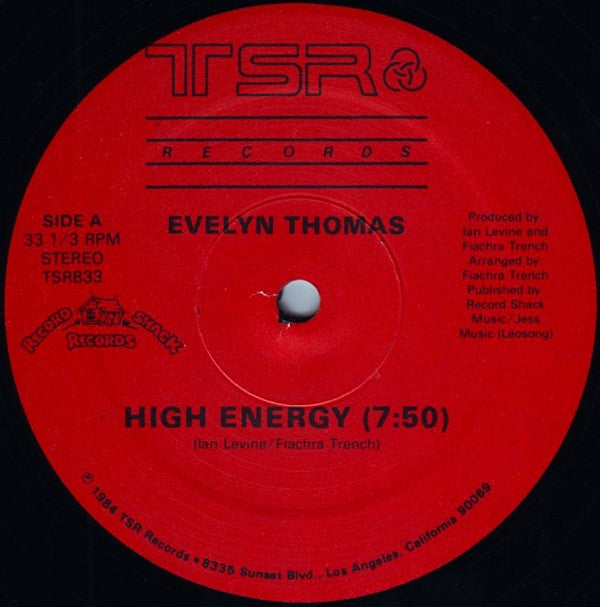 Evelyn Thomas : High-Energy (12")