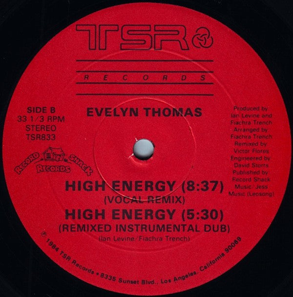 Evelyn Thomas : High-Energy (12")