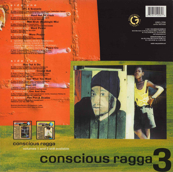 Various : Conscious Ragga 3 (LP, Comp)