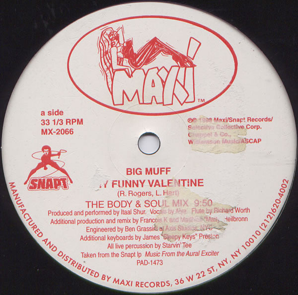 Big Muff : My Funny Valentine (12")