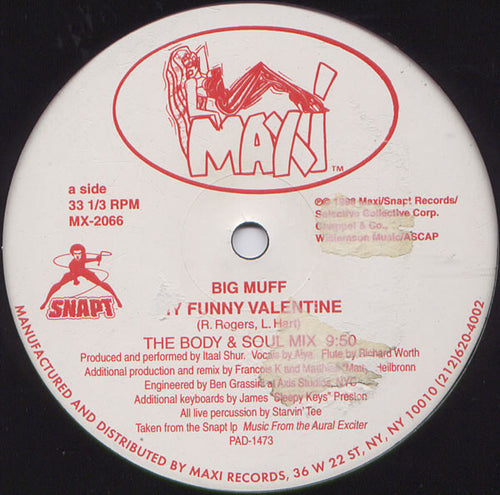 Big Muff : My Funny Valentine (12")