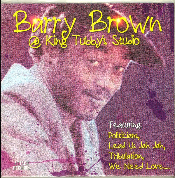 Barry Brown : Barry Brown @ King Tubby's Studio (LP, Comp)