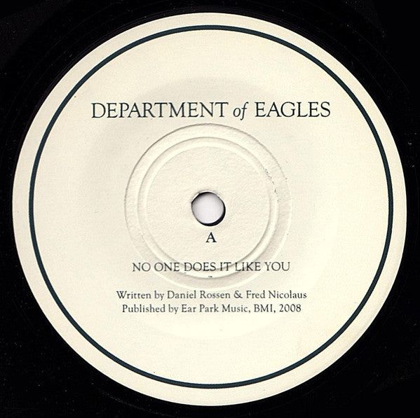 Department Of Eagles : No One Does It Like You (7", Single)