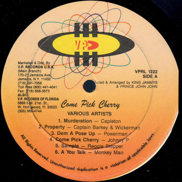 Various : Come Pick Cherry (LP, Comp)