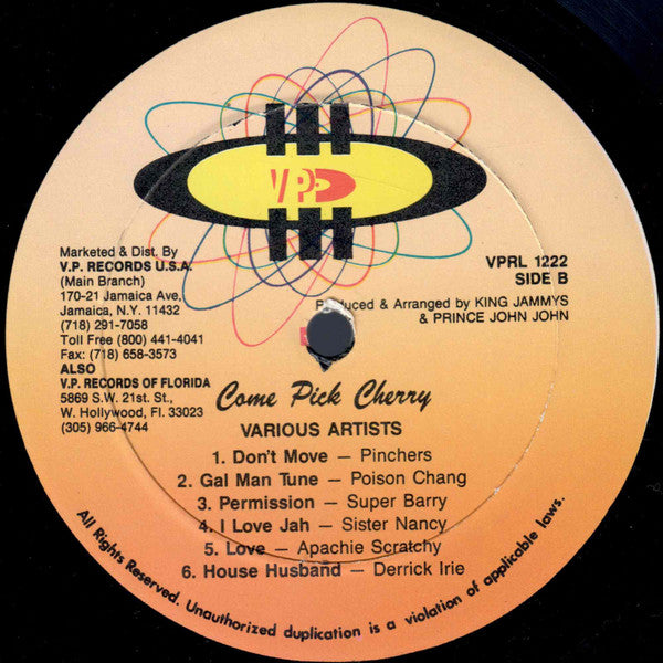 Various : Come Pick Cherry (LP, Comp)