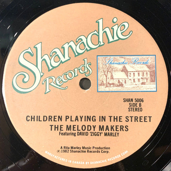 The Melody Makers Featuring David "Ziggy" Marley* : What A Plot / Children Playing In The Street (12", Maxi)