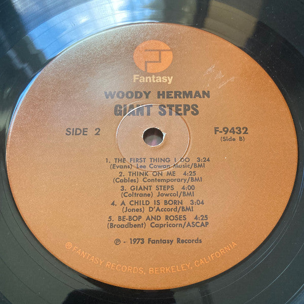Woody Herman : Giant Steps (LP, Album)