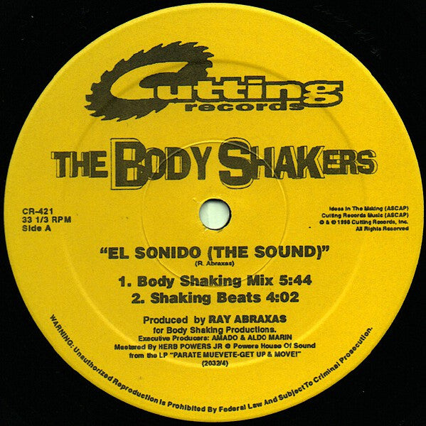 The Body Shakers : El Sonido (The Sound) (12")