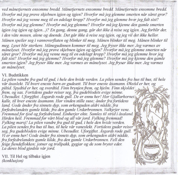 Burzum : Fallen (Cass, Album, Ltd, RE)