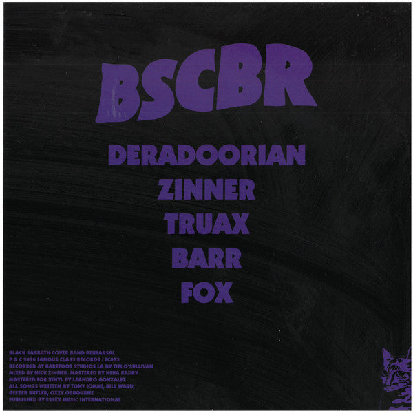 BSCBR : Master Of Rehearsal (7", Ltd, Sta)