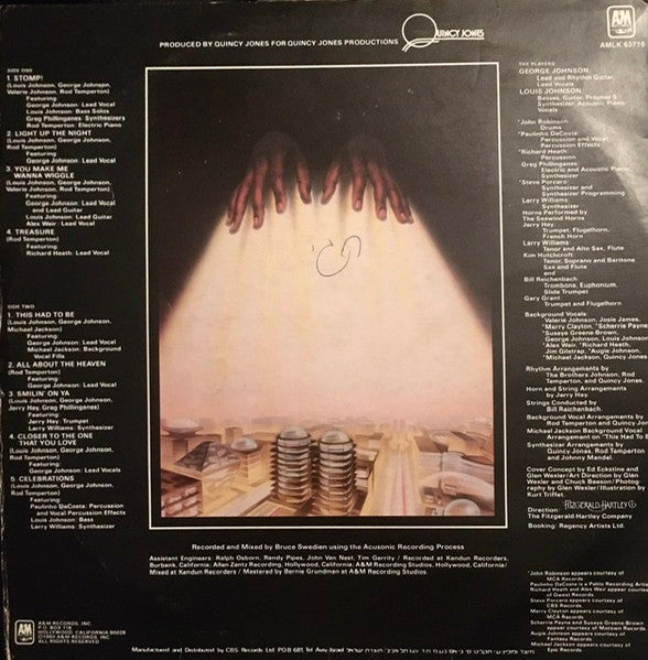 The Brothers Johnson* : Light Up The Night (LP, Album)