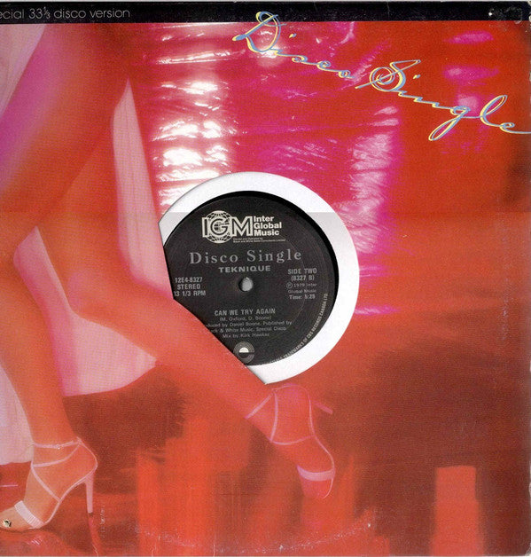 Teknique* : Looking For Someone To Love (12", Single)